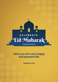 Celebrate Eid Mubarak Flyer