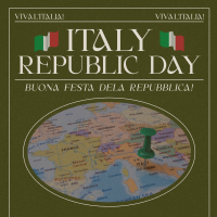 Italy Republic Day Linkedin Post example 3