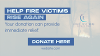 Minimalist Fire Donations Animation