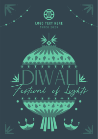 Diwali Festival Celebration Poster