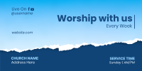 Worship Twitter Post example 4