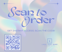 Scan To Order Facebook Post