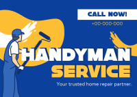 Handyman Service Postcard