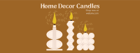 Home Decor Candles Facebook Cover Image Preview