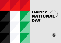 UAE National Day Postcard