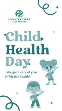 Child Health Day Instagram Reel example 1