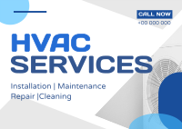 Corporate HVAC Expert Postcard