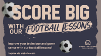 Football Training Lesson Animation