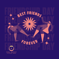 Best friends forever Instagram Post Image Preview