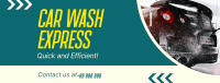 Car Wash Express Facebook Cover