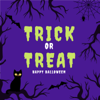 Trick Or Treat Instagram Post example 2