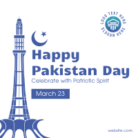 Happy Pakistan Day Instagram Post