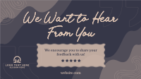 Elegant Customers Feedback Animation