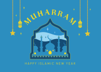 Islam New Year Postcard