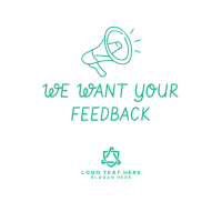 Feedback Megaphone Instagram Post