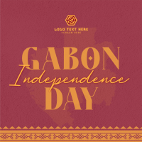 Gabon Independence Day Linkedin Post example 2