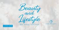 Beauty and Lifestyle Podcast Facebook Ad