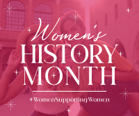 Women's History Month Facebook Post