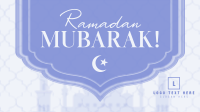 Ramadan Temple Greeting Animation