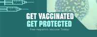 Simple Hepatitis Vaccine Awareness Facebook Cover