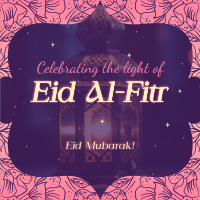 Eid Al Fitr Lantern Linkedin Post