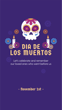 Dai De Los Muertos Instagram Story