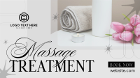 Hot Massage Treatment Facebook Event Cover