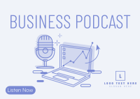 Business 101 Podcast Postcard
