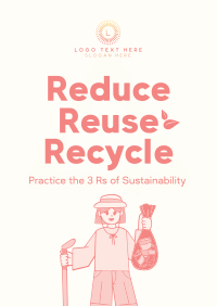 Triple Rs of Sustainability Poster