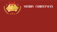 Christmas Bell Zoom Background Image Preview