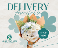 Flower Delivery Available Facebook Post