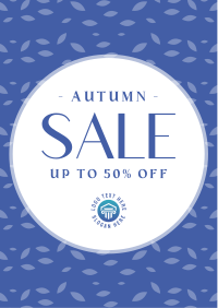 Autumn Flash Sale Flyer