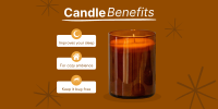 Scented Candle Twitter Post example 4