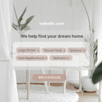 Your Dream Home Instagram Post