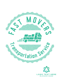 Movers Truck Badge Flyer