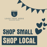 Shop Small Shop Local Instagram Post