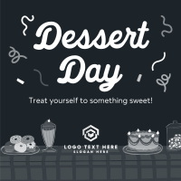 Dessert Picnic Buffet Linkedin Post Design