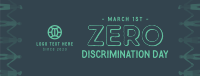 Zero Discrimination Celebration Facebook Cover