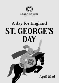 Happy St. George's Day Poster