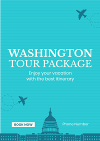 Washington Travel Package Flyer