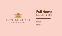 Organic Cupcake Shop  Business Card Design