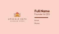 Organic Cupcake Shop  Business Card Image Preview