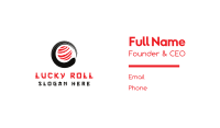 Sushi Roll Restaurant Business Card Image Preview