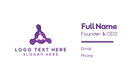 Purple Fusion Business Card