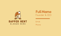 Happy Animal Pets Business Card Image Preview