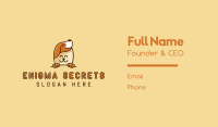 Happy Animal Pets Business Card Image Preview