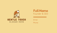 Happy Animal Pets Business Card Image Preview