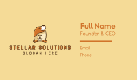 Happy Animal Pets Business Card Image Preview