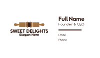 Bakery Cabinet  Business Card