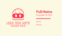 American Food Business Card example 2